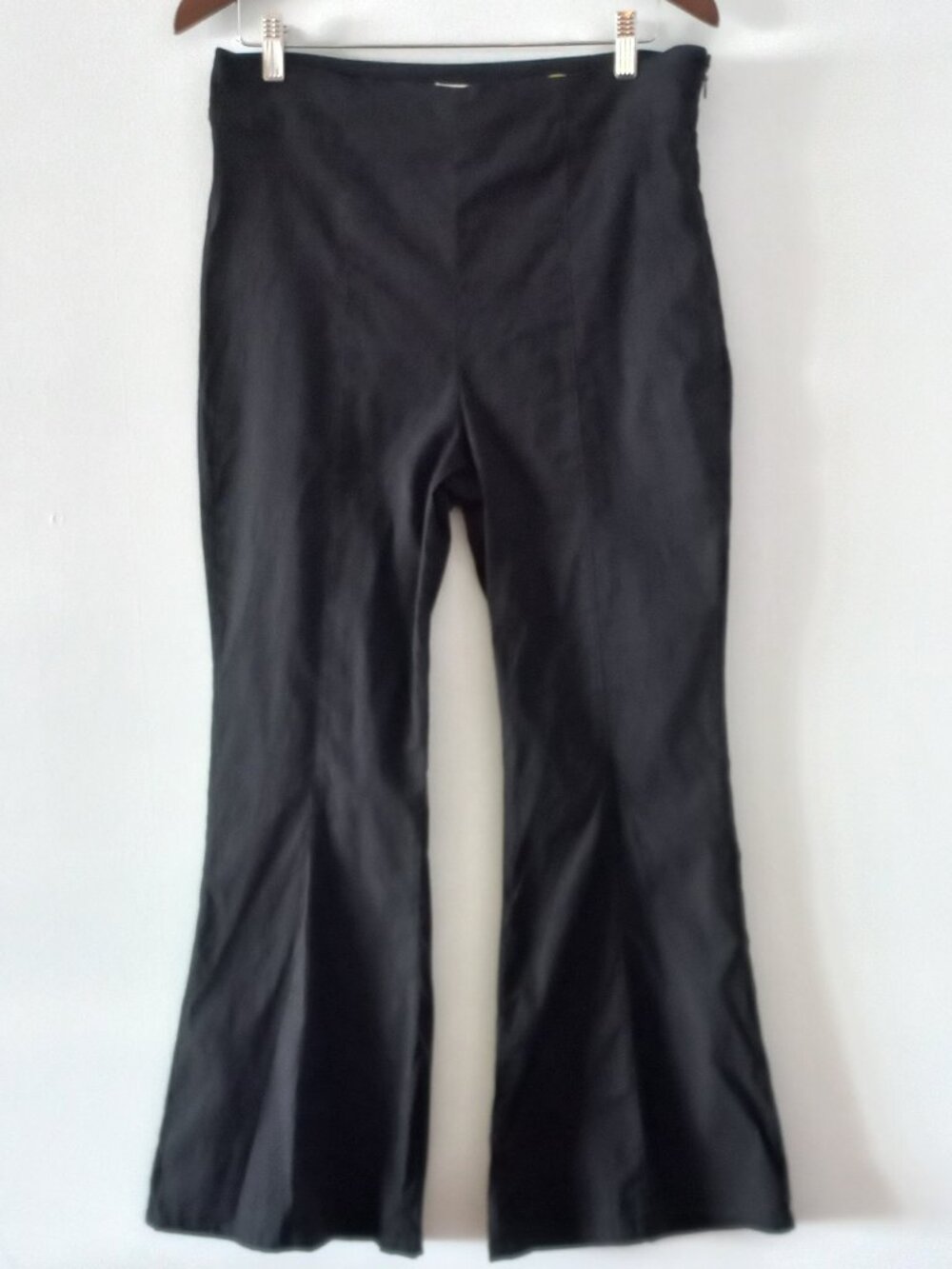 MAEVE ANTHROPOLOGIE black flared pants